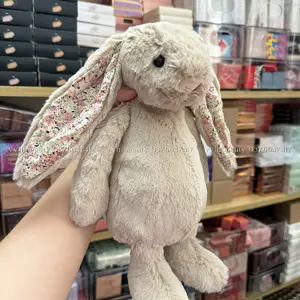 Jellycat Bunny Plush Soft Rabbit, Cute Fluffy Stuffed Animal, Cozy Cuddle Doll, Adorable Baby Shower Gift, Easter Present, Perfect for Girlfriend, Kids & Home