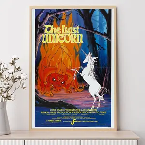 The Last Unicorn (1982)--Movie Poster
