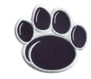Pennsylvania State University Paw 3.375”W x 3”H (Hook & Loop Patch - NOT Iron On)
