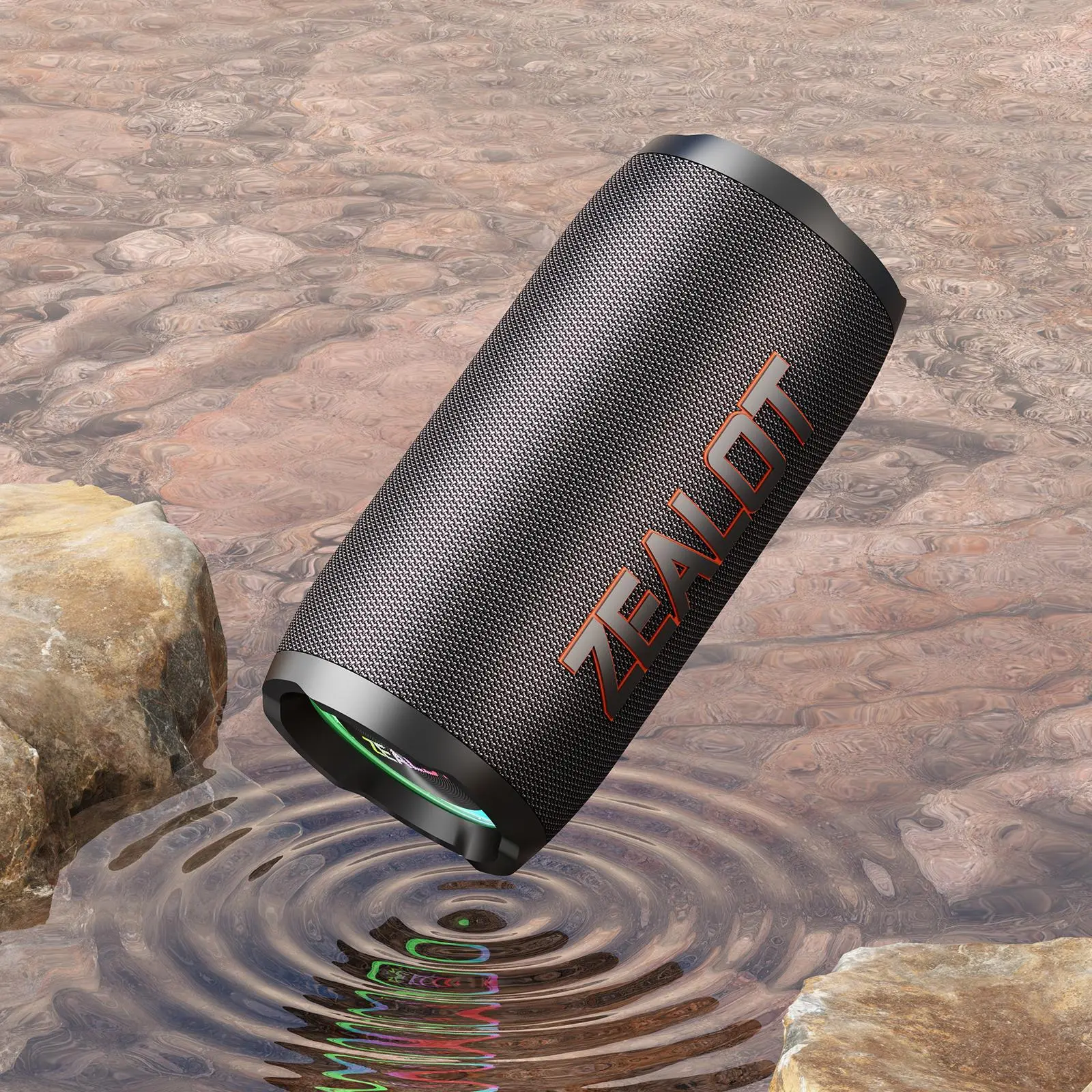 ZEALOT S76 Portable Wireless Speaker, 50W Waterproof USB