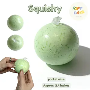 Crunchy Matcha Squishy Stress Ball – Satisfying Ice Texture Fidget Toy for Stress Relief