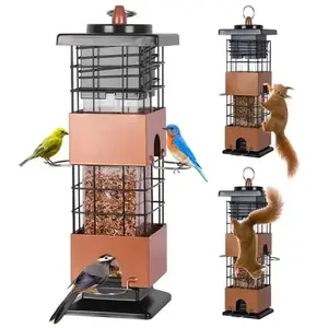 Squirrel Proof Bird Feeder – Attract Finches & Cardinals, Say Goodbye to Squirrel Problems – Perfect Gift for Nature Lovers!