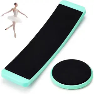2 Pcs Portable Turning Board Figure Ice Skating Spinner for Ballet Dancers Ice Skaters Gymnasts Cheerleaders Training Improving Balance Pirouette Equipment