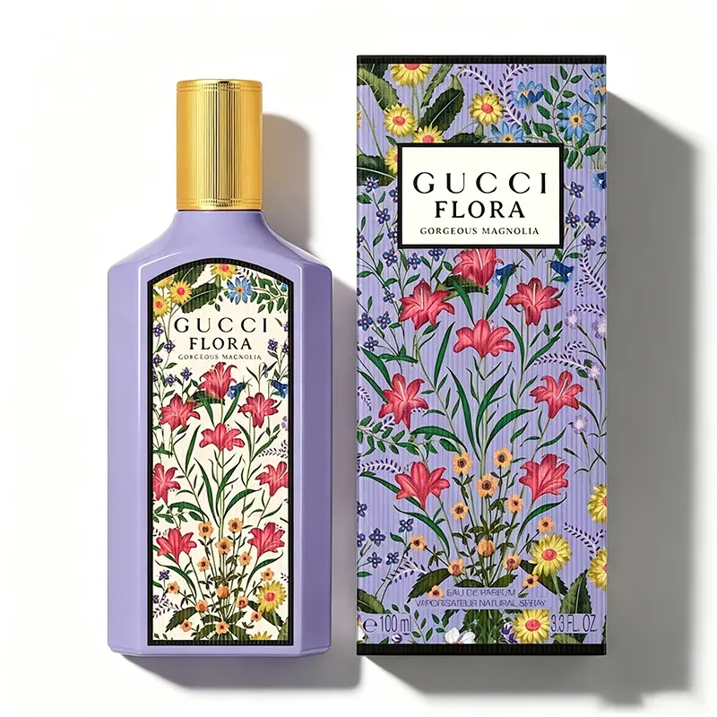 GUCCI Women's Flora Gorgeous Magnolia Eau de Parfum - Floral-Fruity Fragrance, 1.0 oz and 3.4 oz Sizes
