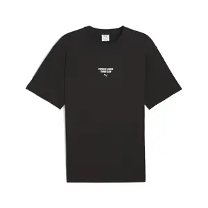 PUMA Mens Porsche Legacy Graphic Crew Neck Short Sleeve Casual Tops Casual - Black