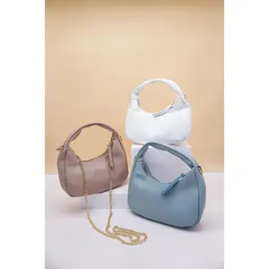 Zita Mini Cresent Italian Leather Bag