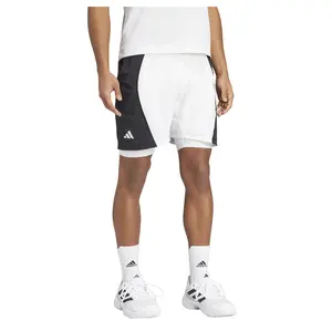 adidas Mens Athletic Shorts Tennis Casual Bottoms Casual - White