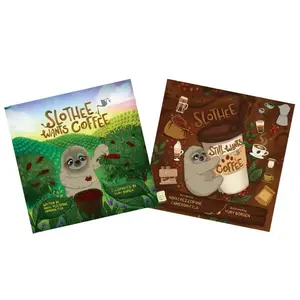 Slothee Wants Coffee 2 Book Bundle (Hardcover Children's Books) by Nikki Pezzopane and Cameron Fica