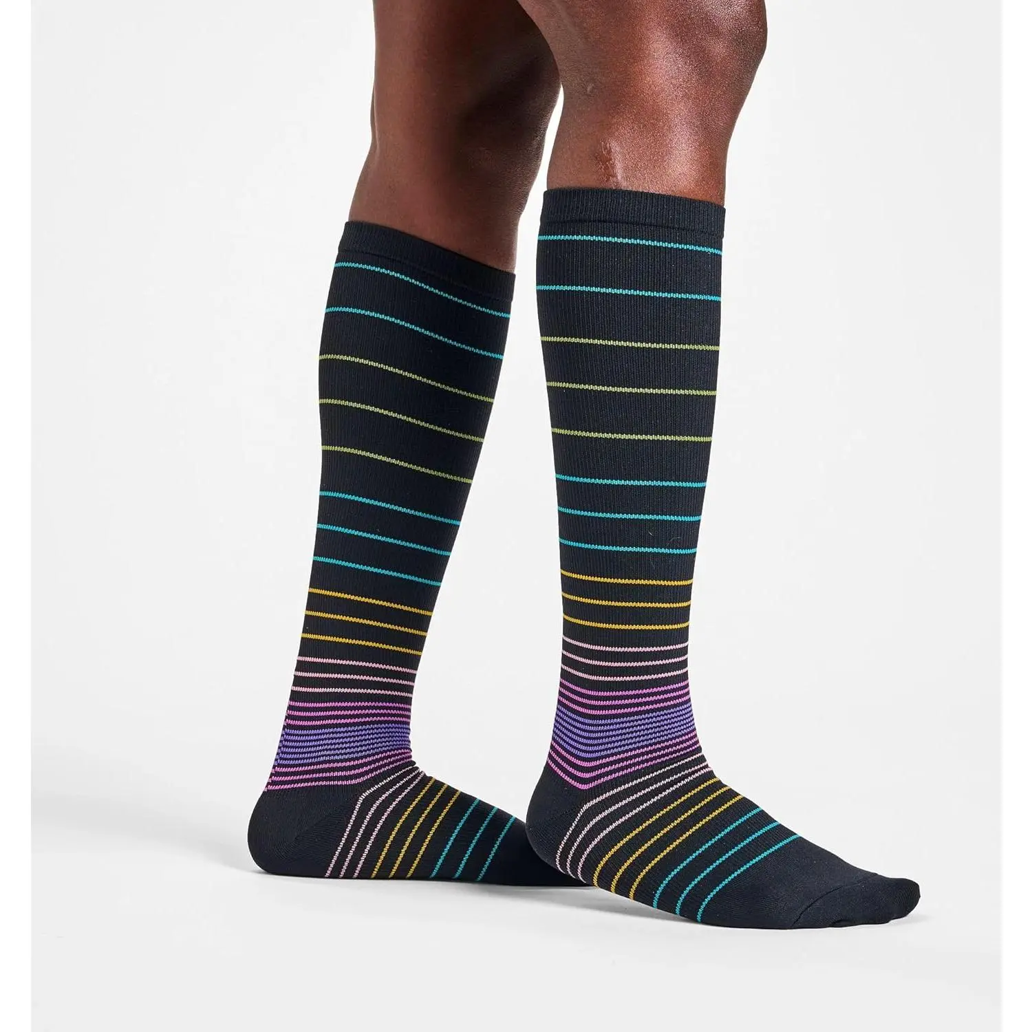 Women's 12-14 mmHg Compression Calf Socks - Superior Support & Comfort for Nurses, Medical Professionals, All-Day Wear, Breathable, Durable, 1 Pair, Perfect for Standing, Walking, Healthcare Work Women's 12-14 mmHg Compression Calf Socks - Superior Support & Comfort for Nurses, Medical Professionals, All-Day Wear, Breathable, Durable, 1 Pair, Perfect for Standing, Walking, Healthcare Work