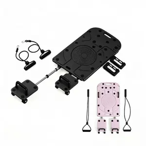 Pilates reformer, multifunctional portable Pilates reformer set, Pilates reformer, home gym Pilates set, fitness, exercise, core equipment for abdominal muscle training extension machine