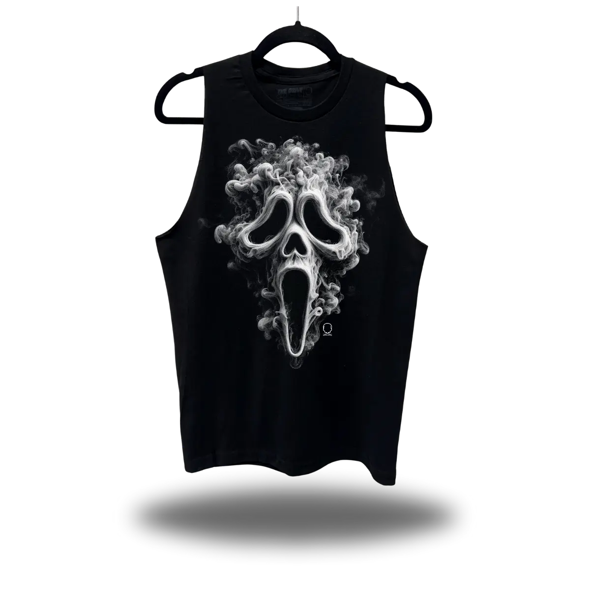 SMOKE GHOSTFACE CLASSIC BLACK TANK TOP