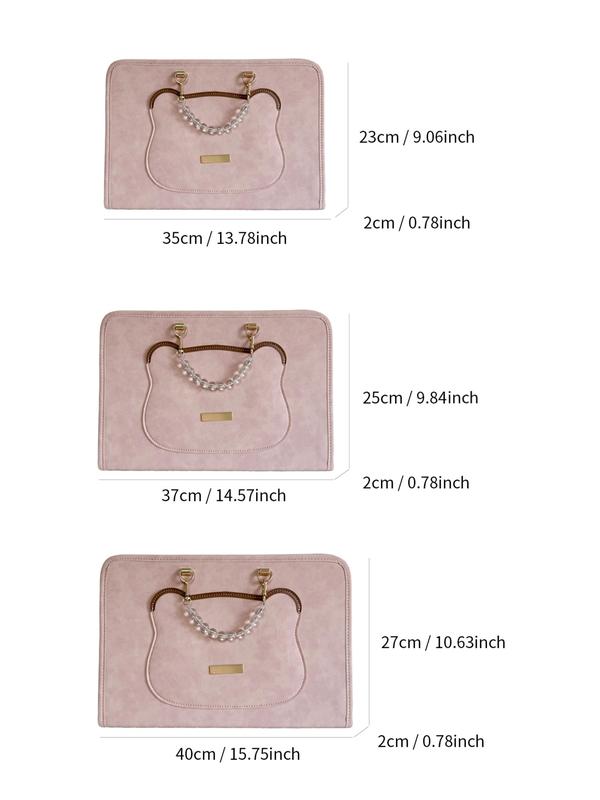 Cute Laptop Bag Protective Case, High Aesthetic Commuter Universal Protection, Lightweight Portable Large Capacity Anti-Scratch Non-Slip, Laptop Casing