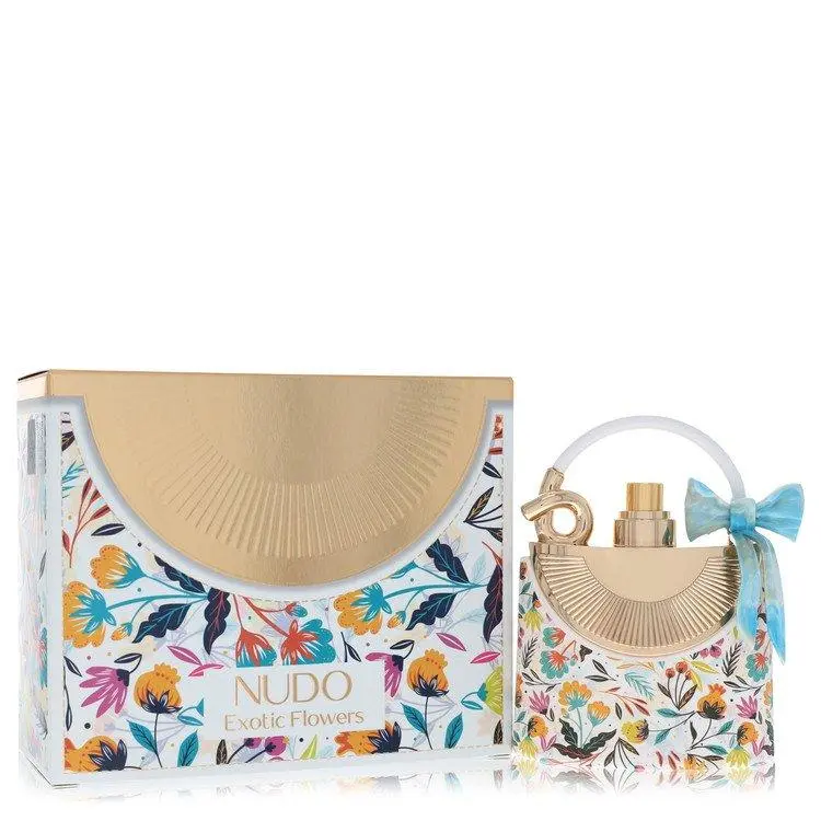 Fragrance World Nudo Exotic Flowers Eau De Parfum for Women, 3.4 oz (100 ml) | nudo exotic flowers perfume, fragrance world perfume, perfume for women, womens fragrance, perfume for her, ladies perfume, long lasting, designer perfume, viral fragrance