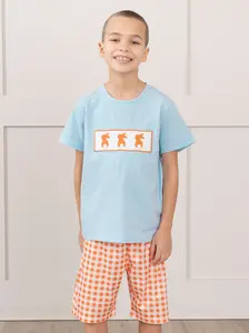 Bunny Tails Smocked Outfit