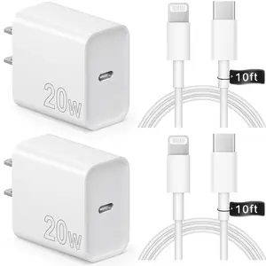 iPhone Charger Fast Charging USB C Charger Block Type C Charger iPad Charger with 6FT C Chargers Cord Compatible with iPhone14/14 Pro Max/13/13Pro/12/12 Pro/11,iPad Cable Plug portable charger retractable car charger