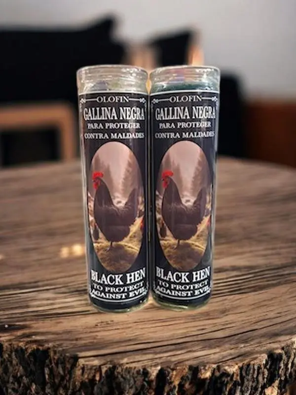 Gallina Negra Vela Dora Preparada Cocktail Candle for Home Decor and Ornaments  Black Chicken Aromatic Candle Decoration Cozy
