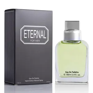 Urban Collection Eternal for Men - 3.4 fl oz Eau De Toilette - Refreshing Citrusy & Floral Top Notes with Subtle Woody Undertones - Long Lasting Fragrance - Gift for All Occasions