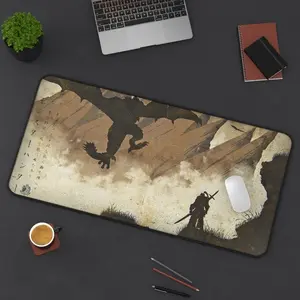 MONSTER HUNTER WORLD Rathalos Desk Mat - Monster Hunter Gift Desk Mat / Play Mat / XXl mouse pad different sizes