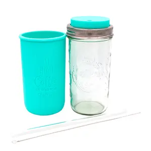 Abbie Jean Laser Engraved 24oz Pint & Half Glass Water Bottle Travel Tumbler