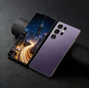 S25 Ultra Unlocked 5G Android 14 Smartphone.12GB+512GB,6.99" HD Display,68MP+108MPCam,7800mAh, Dual Card, Built-in Pen, FaceUnlock, , Case & Protector