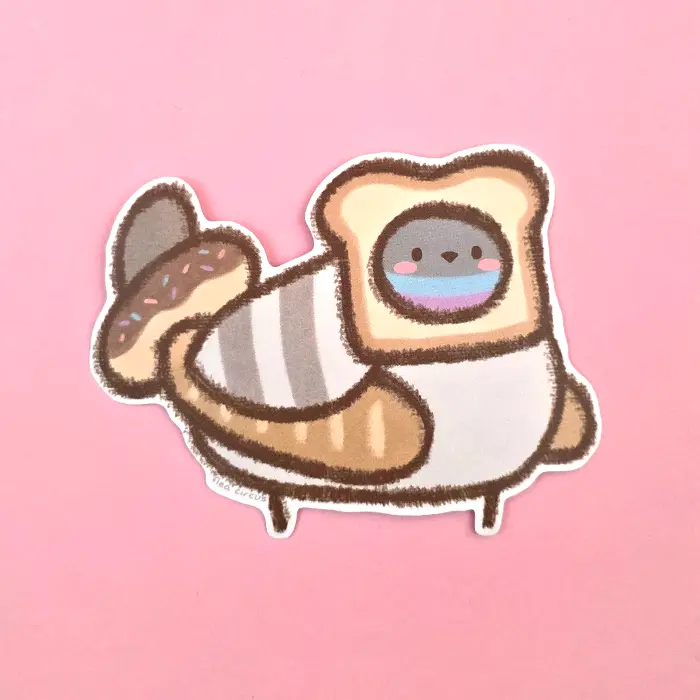 Vinyl Sticker - Bready Poe