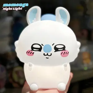 Chiikawa Night Light Momonga Cute Flying Mouse Shaped Cartoon Creative Desktop Decoration Anime Peripheral Gifts