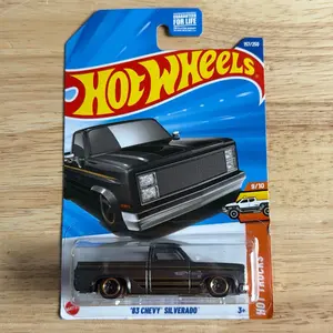Hot Wheels '83 Chevy Silverado, Gray Color, 157/250 Collection Piece