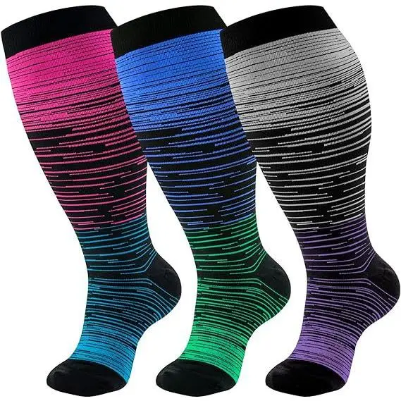 3 pairs of styles 1  Red Blue/Blue Green