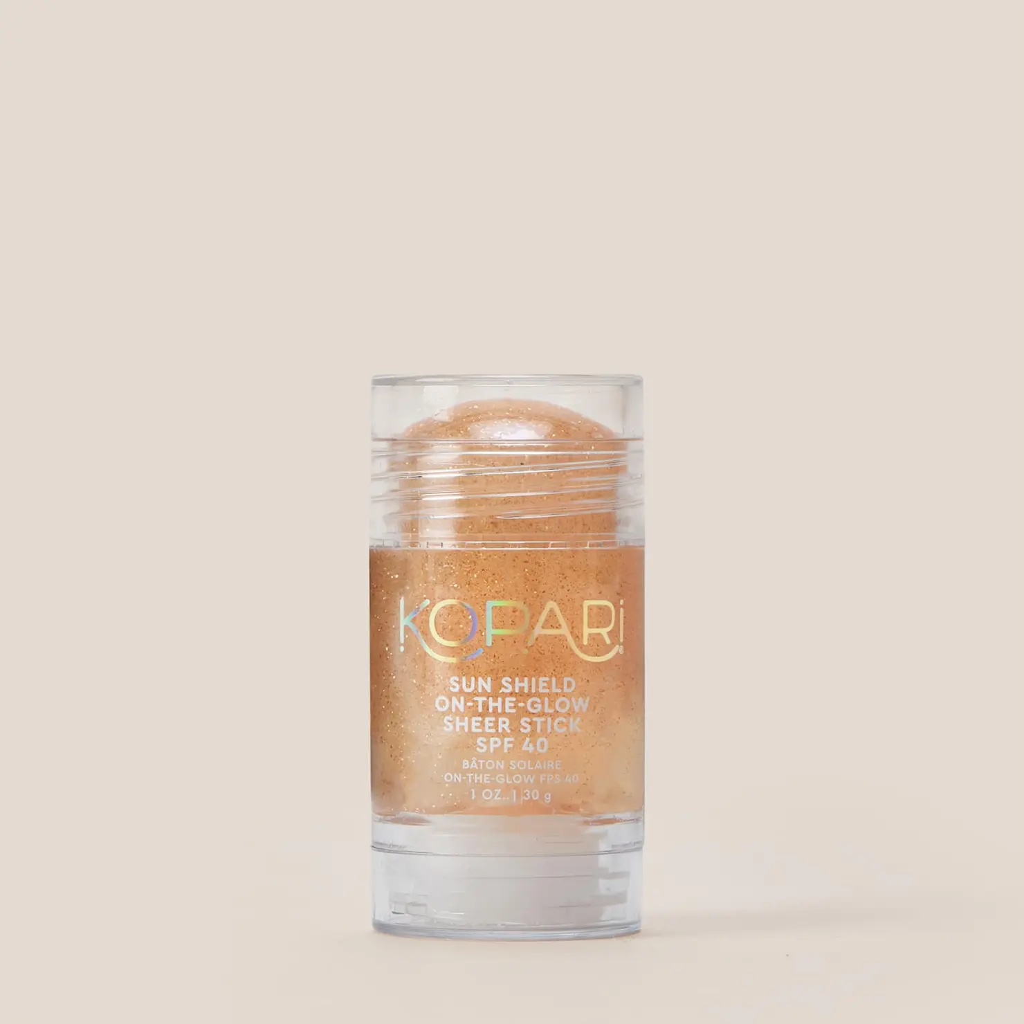 Kopari Sun Shield On-The-Glow Sheer Stick SPF 40 – Glowy Travel Sunscreen For Face & Body Kopari Sun Shield On-The-Glow Sheer Stick SPF 40 – Glowy Travel Sunscreen For Face & Body