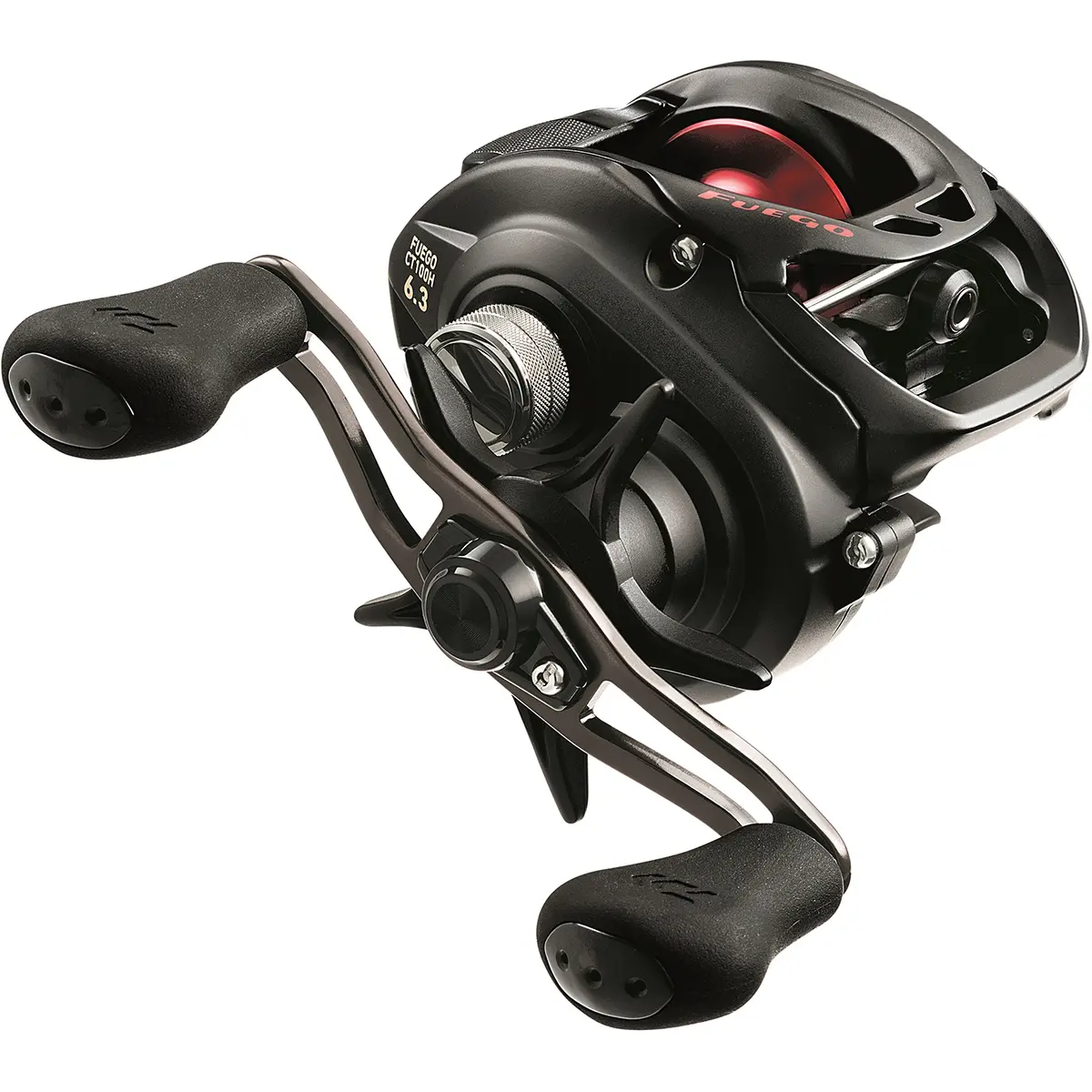 Daiwa Fuego CT Baitcast Fishing Reel, Aluminum Construction, Silky Smooth Operation, Left/Right Hand Convertible Design