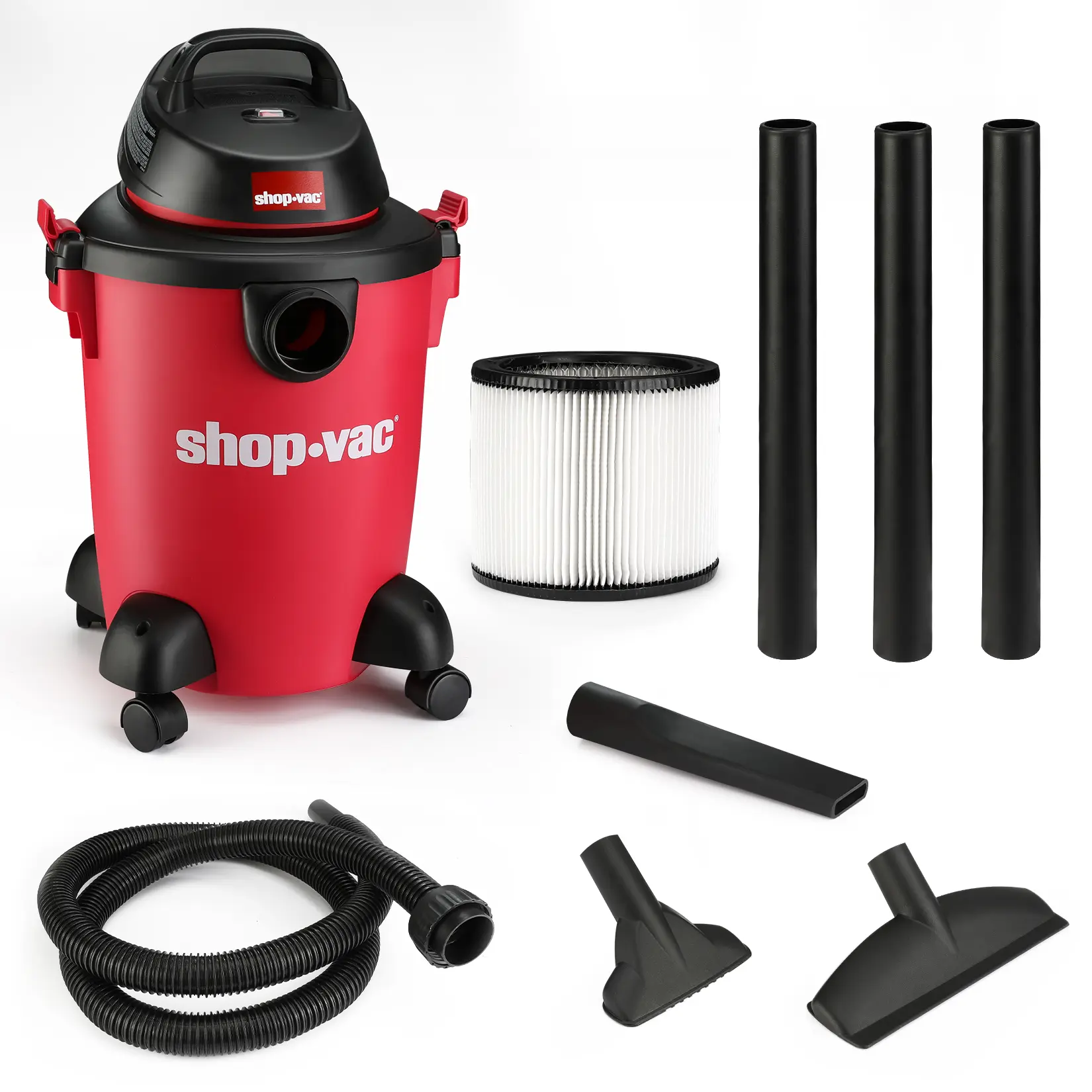 #summersale Shop-Vac 6 Gallon 3.0 Peak HP Wet Dry Vacuum, 3 in 1 Function Heavy-Duty Shop Vacuum with Filters, Attachments, Ideal for Home, Jobsite, Garage, Car & Workshop