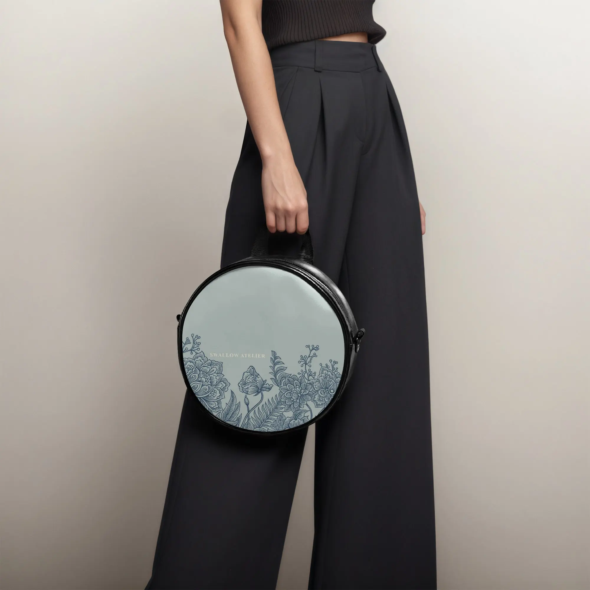 Chiara Round Crossbody Bag- Designer Handbag