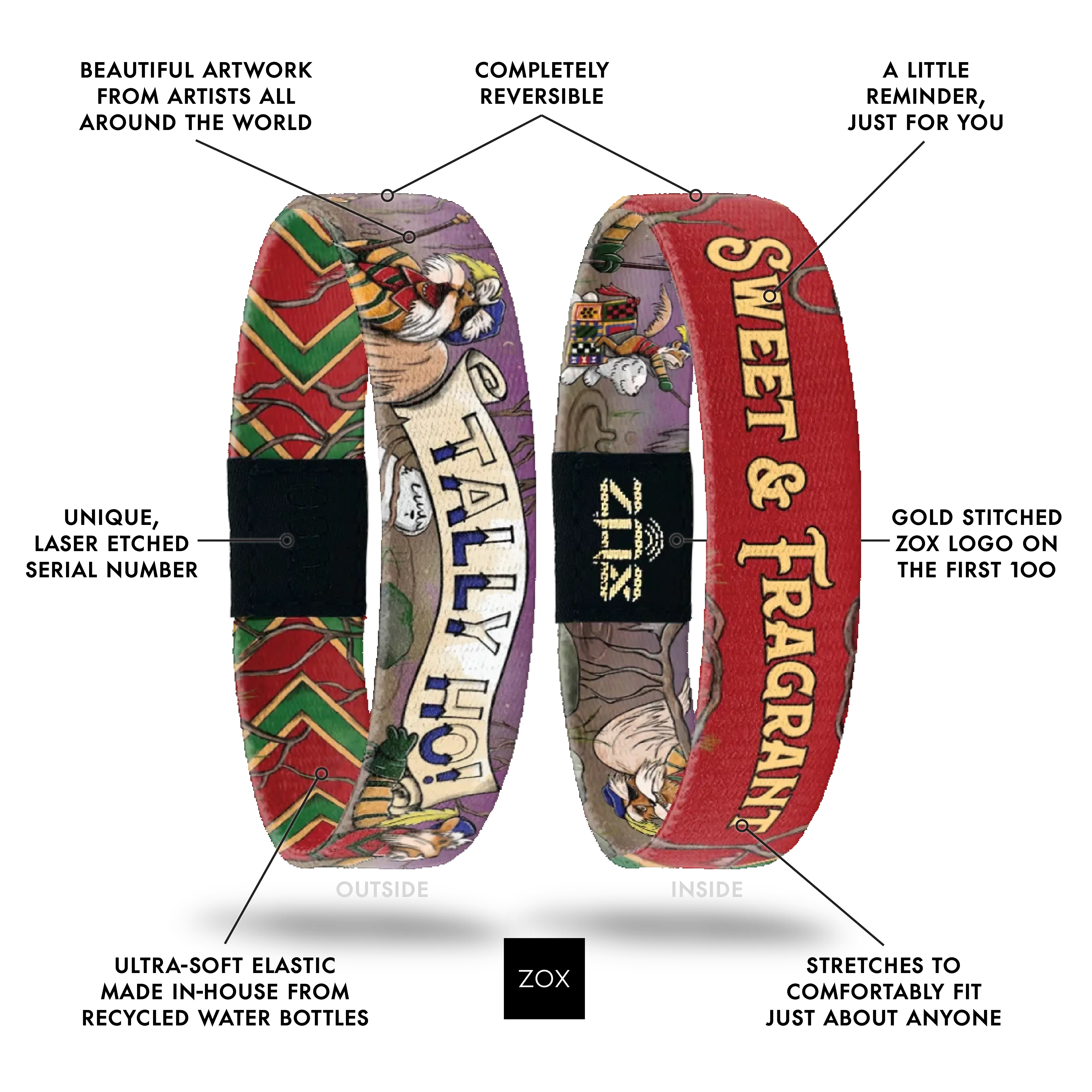 Labyrinth Movie Bracelet NFC Daily Inspirational Affirmation Bracelet for Women & Men, Fantasy Gift for Fans, Messages Every Tap, Waterproof Reversible