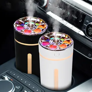 Smart Car Diffuser, Aromatherapy Essential Oil Diffuser Car Air Diffuser, Car Air Freshener ,300ML Waterless Humidifiers for Desktop Car Office Home