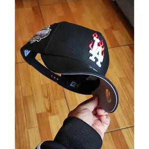 New Era 59FIFTY MLB Fitted Baseball Hat– NY Yankees LA Dodgers Collector Edition, Raised Logo Embroidery, Side Patch Streetwear