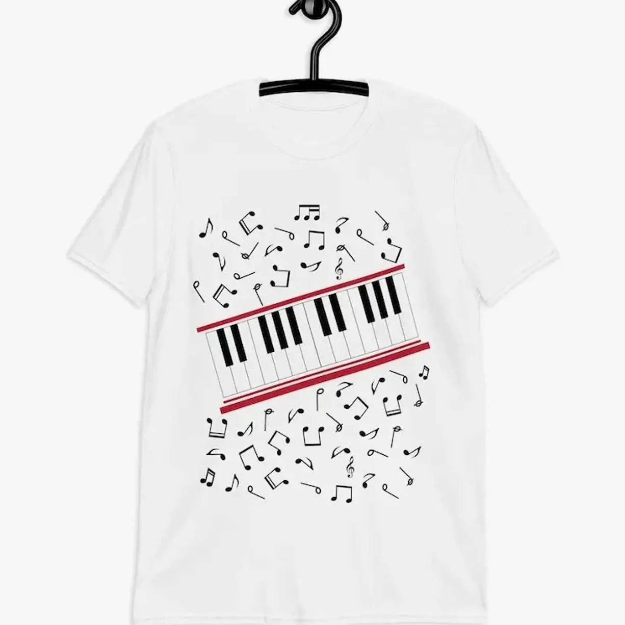Michael Jackson Beat It T-Shirt,Unisex shirt, Beat It Keyboard T Shirt Piano & Music Notes graphic tees LKX