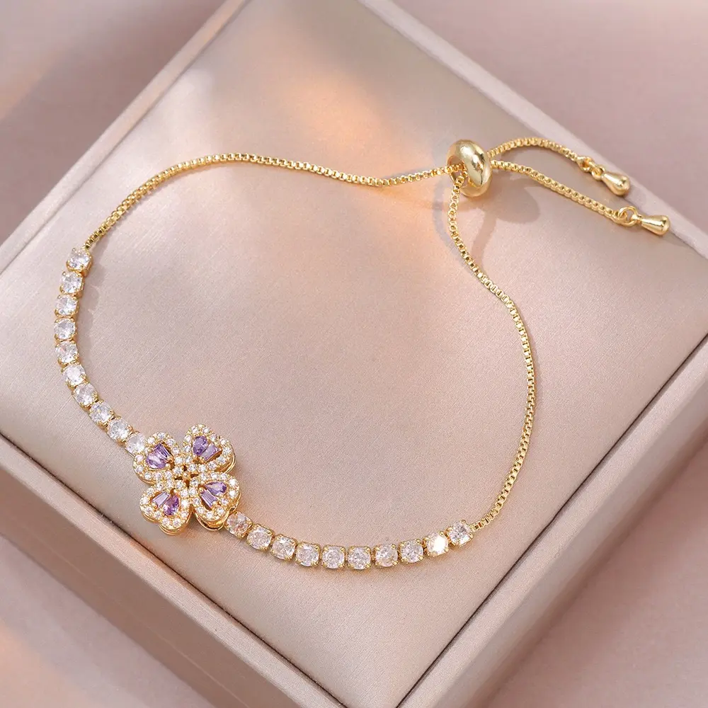 TS0208 Purple Bracelet