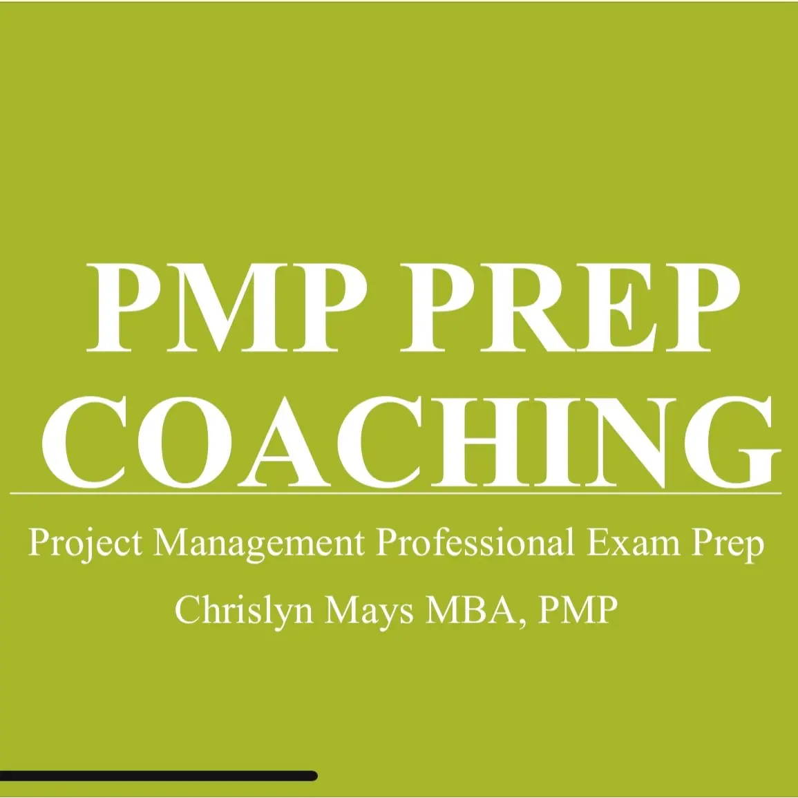 PMP Prep Small Group Coaching