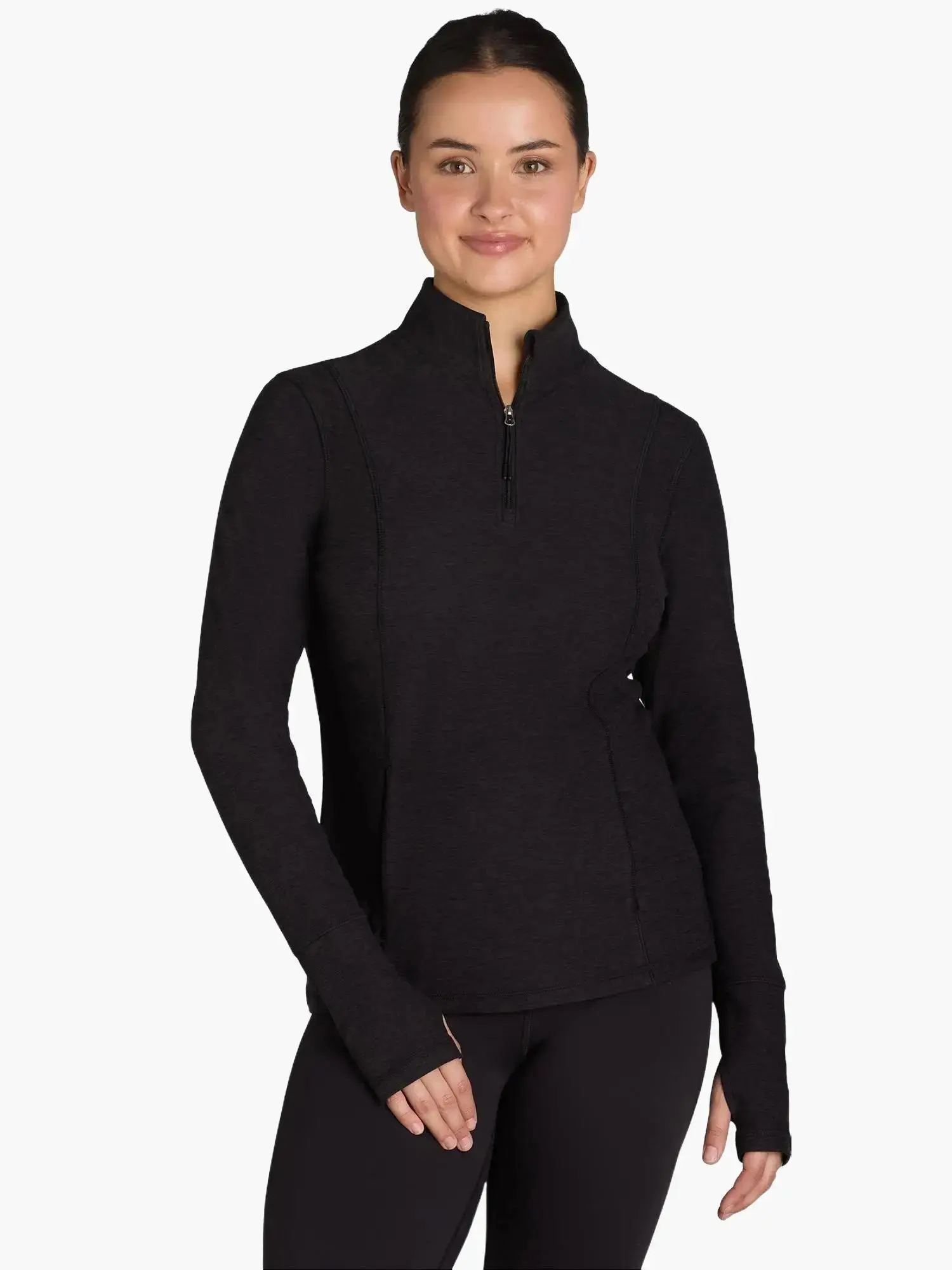 Women's Quarter-Zip Jacket for Casual and Activewear