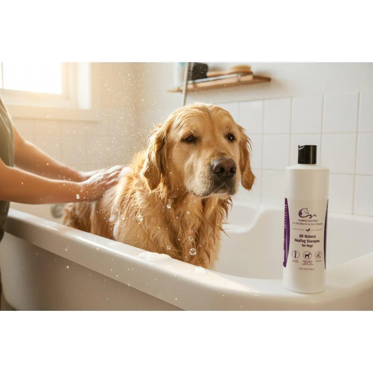 Purely Equines All-Natural Healing Shampoo for Dogs