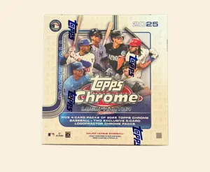 2025 Topps Chrome Baseball Logofractor Edition Box