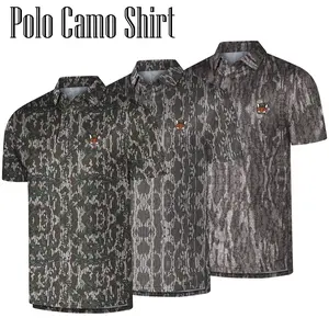 Men’s Camo Polo Shirt – Soft, breathable, and perfect for golf, hunting, or any outdoor adventure. A great gift for him or dad who loves camo style and comfort.