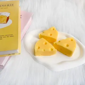 [Classic Squish Texture] taba squishy Cheese Block, Fidgets Toy for Stress Relief & Fun – Perfect for Party, Birthday, Holiday & Christmas Gifts – Silicone Material [78g]