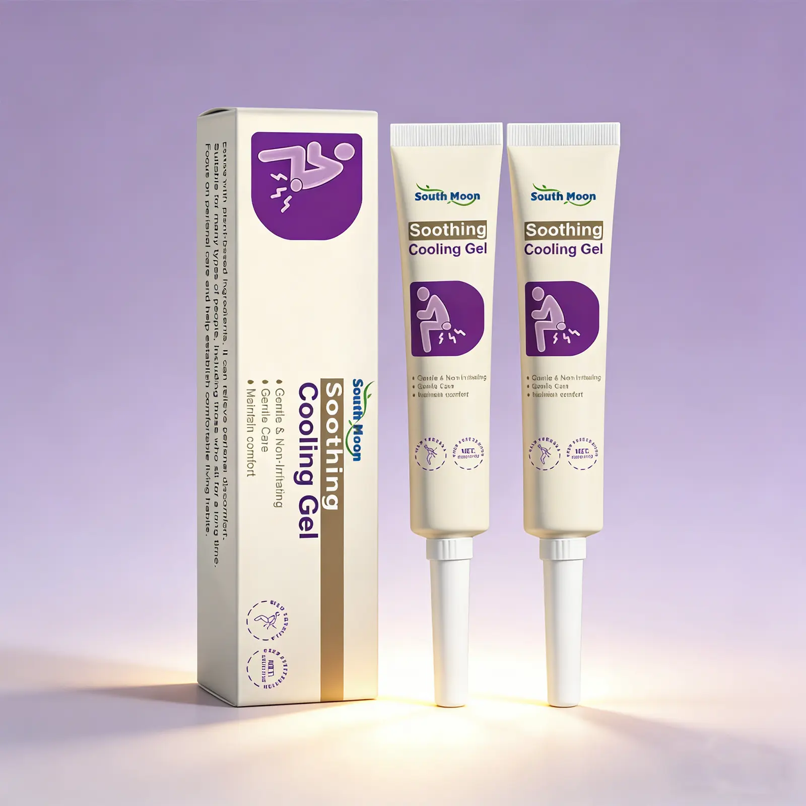 Hemorrhoid Pain Relief Cream, Natural Treatment Gel for Lump Reduction and Swelling, Gentle Formula for Adults - 20g