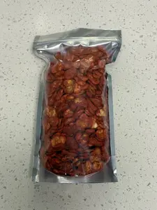 Haba Enchilada Sin Cáscara 1 lb | Mexican Spicy Skinless Fava Beans Snack 1 lb