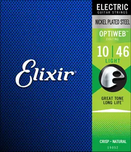 Elixir Optiweb Electric Guitar Strings | Light | 10-46