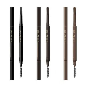 Automatic Eyebrow Pencil Waterproof Sweatproof Natural Long-Lasting Carnauba Wax Makeup Tool for Precise Brow Definition