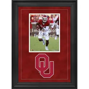 Oklahoma Sooners Deluxe 8" x 10" Vertical Photograph Frame with Team Logo