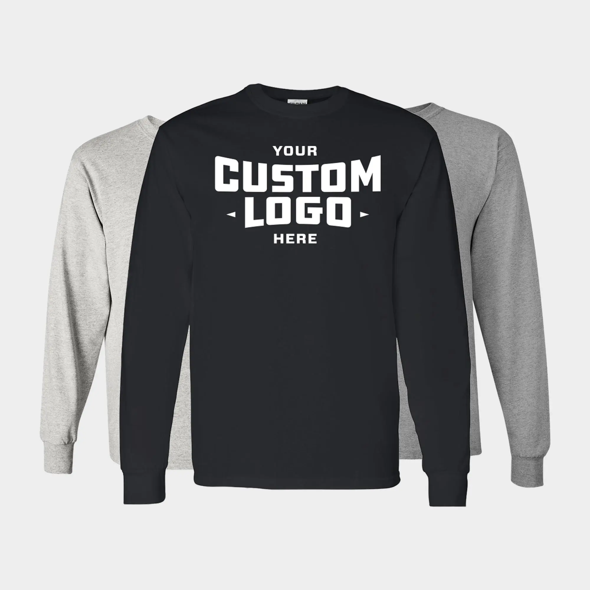 Custom Long Sleeve T-Shirt Full Color - Gildan 5400