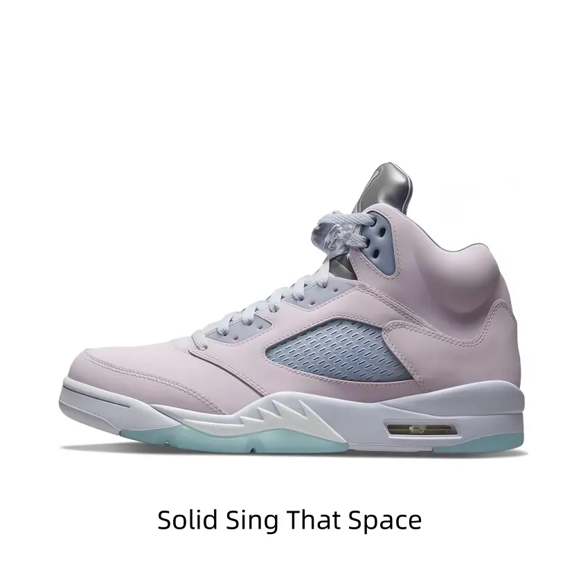 Comfy pastel pink high-top sport shoes featuring mesh ventilation and cushioned sole, great choice for school days and city casual walking looks.